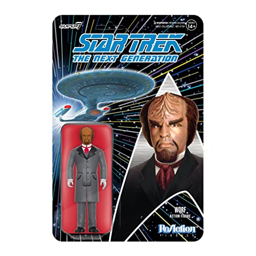 Star Trek: The Next Generation Reaction Figures Wave 3 - Victorian Worf von Super7