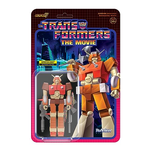 Super 7 Figur Reaction Transformers Wreck-Gar G1 von Super7