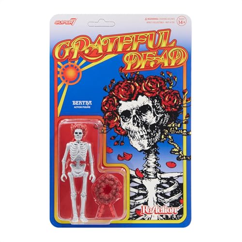 Super 7 Grateful Dead Reaction Figur – Bertha von Super7