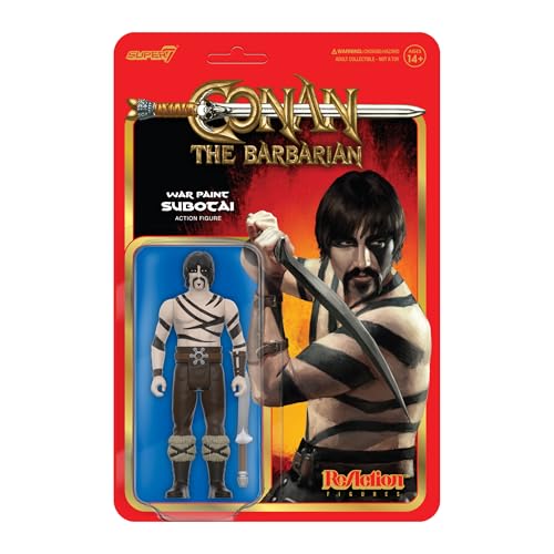 Super7 Conan The Barbarian Reaction Figures Wave 02 - Subotai (War Paint) Action Figure von Super7