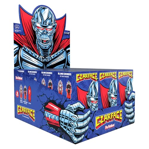 Super7 Czarface Blind Box Wave 01 (Blind Czeries) - Blind Box Flat Action Figure - Set mit 12 Actionfiguren von Super7