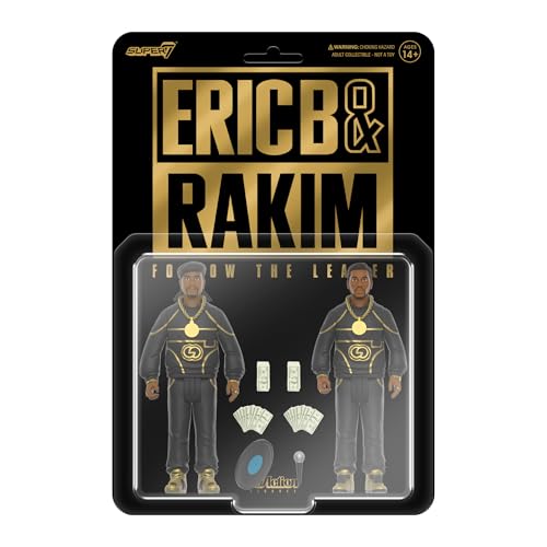 Super7 Eric B. & Rakim Reaktionsfiguren Wave 02 - Eric B. & Rakim (Follow The Leader) Actionfigur von Super7