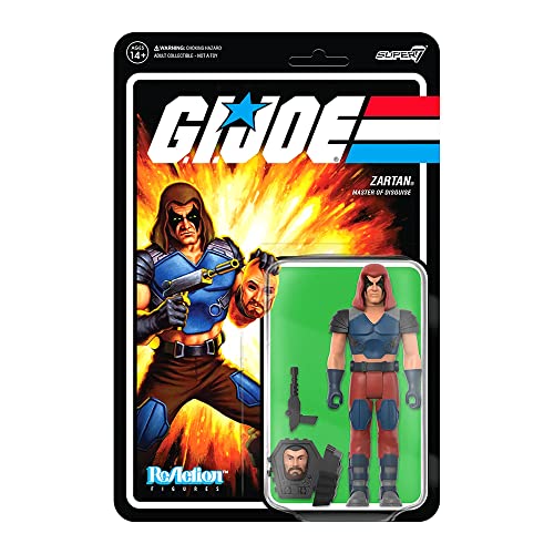 Super7 Figur Reaction GI Joe Zartan von Super7