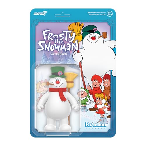 Super7 Frosty The Snowman Reaktionsfiguren - Frosty Actionfigur von Super7