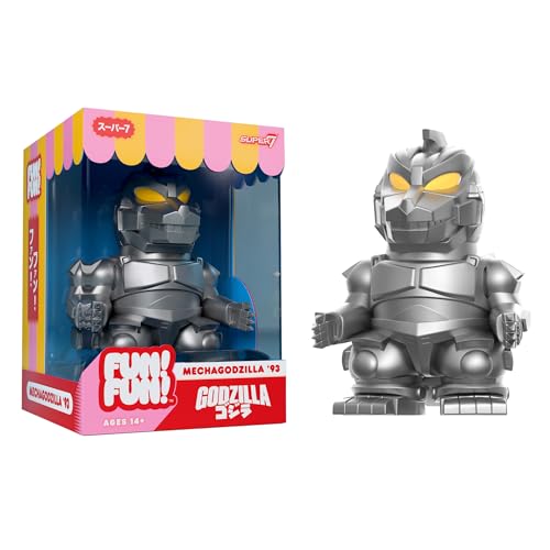 Super7 Fun! Fun! Toho MechaGodzilla '93 Vinyl Figure - 12.7 cm Toho Godzilla Action Figure Kaiju - Classic Movie Monster Fans Collectibles & Retro Toys - Movie Model for Collectors & Display Figure von Super7