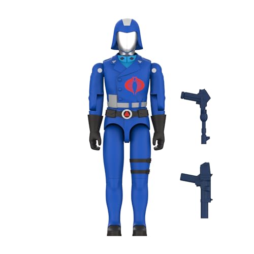 Super7 G.I. Joe Reaction+ Wave 01 - Cobra Commander (Cartoon) Actionfigur von Super7