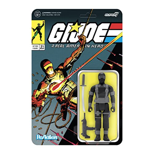 Super7 G.I. Joe Snake Eyes (Comic v.2) 9,5 cm Reaktionsfigur von Super7