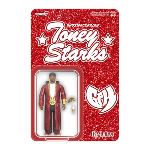 Super7 Ghostface Killah Reaction Figures - Ghostface Killah (Toney Starks) Actionfigur von Super7