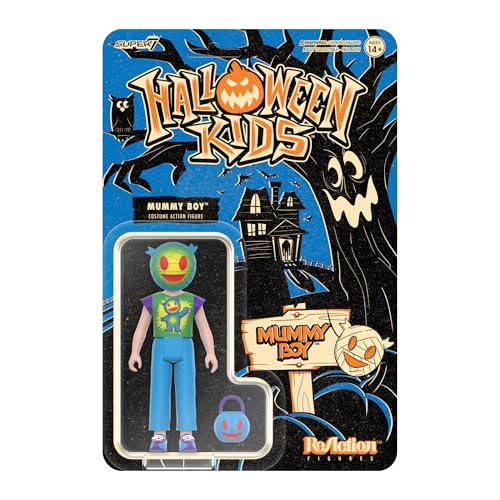 Super7 Halloween Kids Reaction - Mummy Boy (Graphic Tee Action Figure von Super7