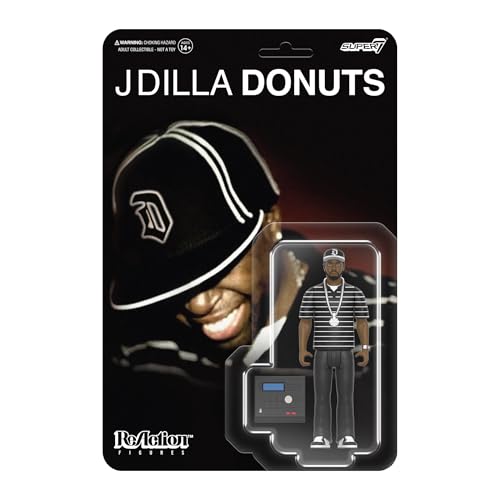 Super7 J Dilla Reaction Figures Wave 01 - J Dilla (Donuts - Smile Album Cover) Actionfigur von Super7