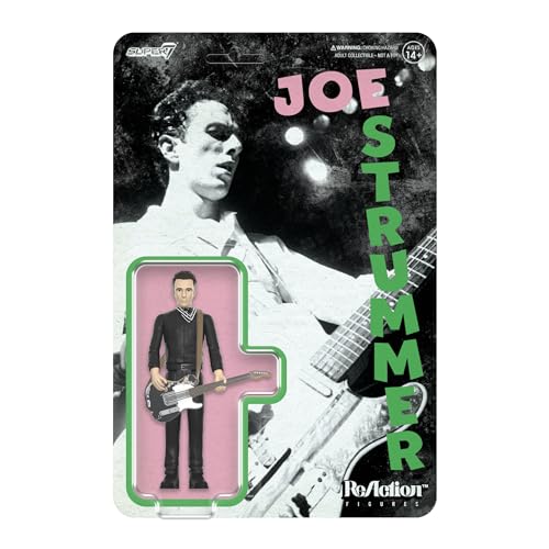 Super7 Joe Strummer ReAction Figures Wave 01 - Joe Strummer (London Calling) Actionfigur von Super7