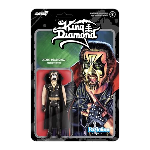 Super7 King Diamond Reaktionsfiguren - King Diamond Actionfigur von Super7