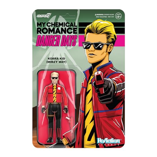 Super7 My Chemical Romance Reaction Figures Wave 01 (Danger Days) - Kobra Kid (Unmasked) Action Figure von Super7