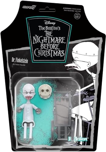 Super7 - Nightmare Before Christmas W2 DR FINKELSTEIN Reaction FIG von Super7