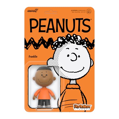 Super7 Peanuts Reaktionsfiguren Wave 07 - Franklin Actionfigur von Super7