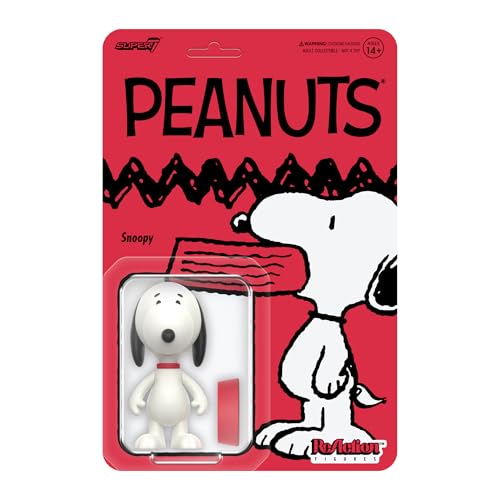 Super7 Peanuts Reaktionsfiguren Wave 07 - Snoopy Actionfigur von Super7