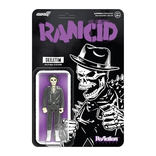 Super7 Rancid Reaction Figures Wave 05 - Skeletim (Time Bomb) Actionfigur von Super7