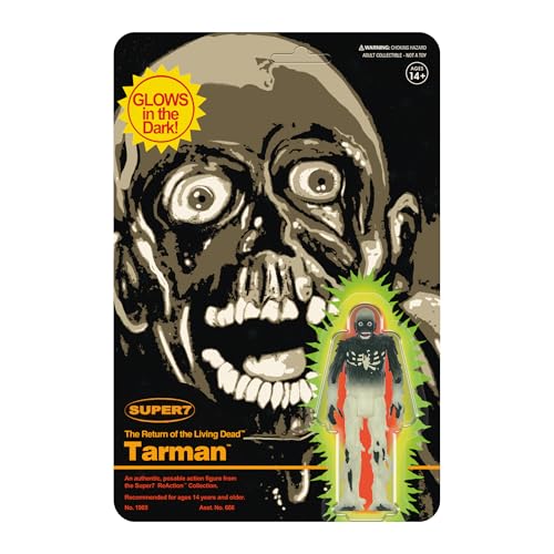 Super7 Return of The Living Dead Reaktionsfiguren Wave 04 - Tarman (Monster Glow) Actionfigur von Super7