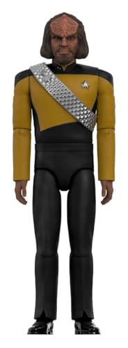 Super7 Star Trek: The Next Generation Worf – ULTIMATES! 17,8 cm Actionfigur von Super7