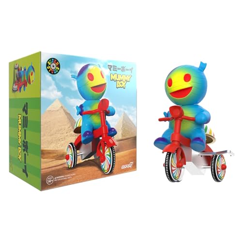 Super7 Super Cycles - Mummy Boy (Blau mit rotem Trike) Actionfigur von Super7