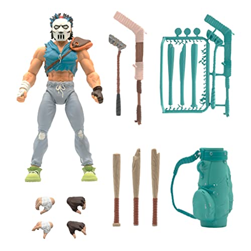 Super7 Teenage Mutant Ninja Turtles Ultimates: Casey Jones Actionfigur, Mehrfarbig von Super7