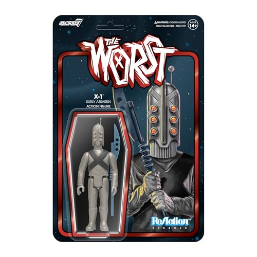 Super7 The Worst Reaction Figures Wave 06 (Scum Squad) - X-1 Actionfigur von Super7