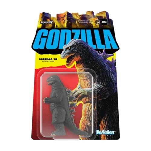 Super7 Toho Godzilla '157.5-9.5 cm Toho Godzilla Actionfigur, Klassische Film-Sammlerstücke und Retro-Spielzeug von Super7