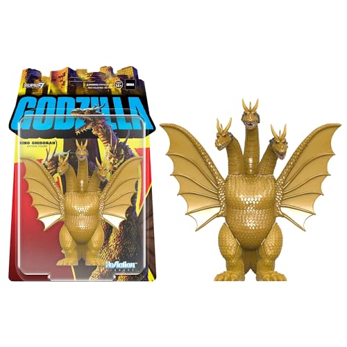 Super7 Toho Godzilla King Ghidorah – 9,5 cm große Reaktionsfigur von Super7