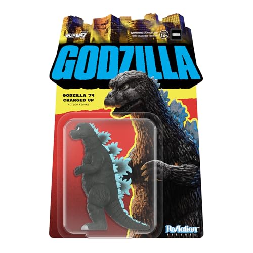 Super7 Toho Reaktionsfiguren Wave 06 - Godzilla 1974 Charged Up Actionfigur von Super7