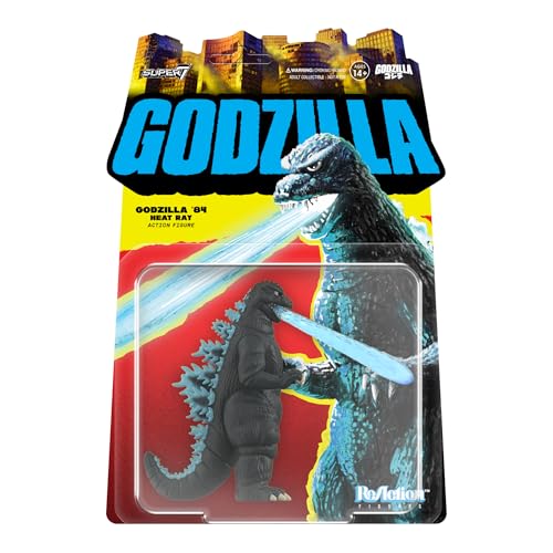 Super7 Toho Reaktionsfiguren Wave 07 - Godzilla '84 (Heat Ray) Actionfigur von Super7