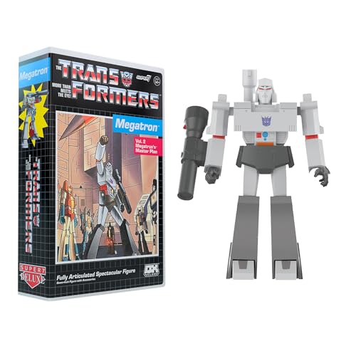 Super7 Transformers Deluxe - Megatron (VHS) Actionfigur von Super7