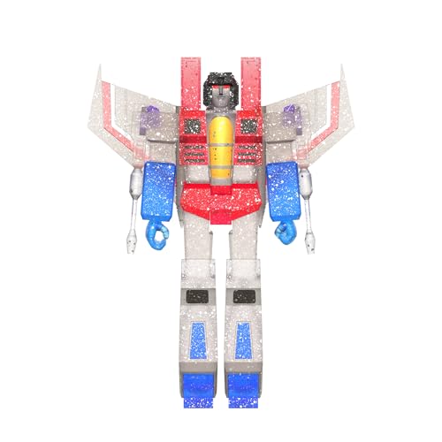 Super7 Transformers Reaktionsfiguren Wave 08 - Ghost of Starscream (Translucent Glitter) Actionfigur von Super7