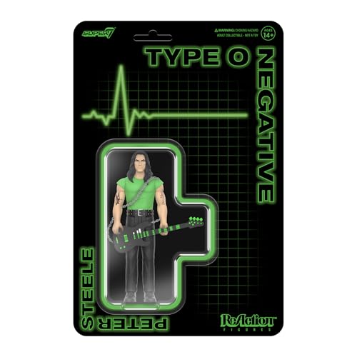 Super7 Type O Negative Reaction Figures Wave 01 - Peter Steele Action Figure von Super7