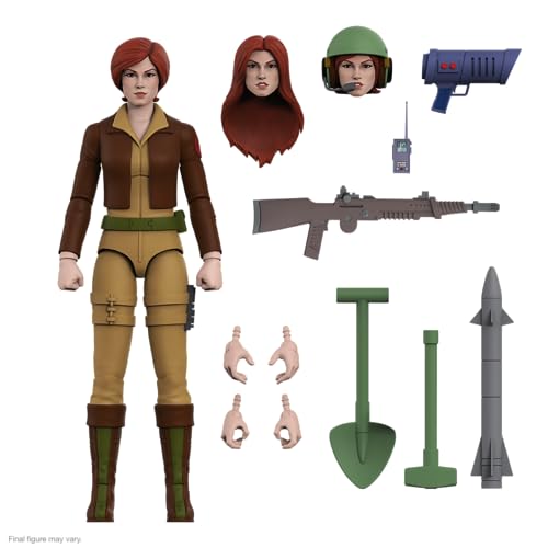 Super7 Ultimates! G.I. Joe Cover Girl - 17,8 cm große G.I. Joe Actionfigur mit Zubehör, klassischen Cartoon-Sammlerstücken und Retro-Spielzeug Super7 Ultimates! G.I. Joe Cover Girl - 17,8 cm große G.I. Joe Actionfigur mit Zubehör, klassischen Cartoon-Sammlerstücken und Retro-Spielzeug von Super7