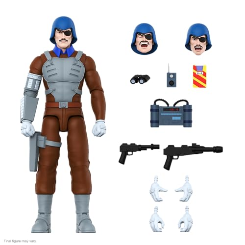 Super7 Ultimates! G.I. Joe Major Bludd - 17,8 cm große G.I. Joe Actionfigur mit Zubehör, klassischen Cartoon-Sammlerstücken und Retro-Spielzeug Super7 Ultimates! G.I. Joe Major Bludd - 17,8 cm große G.I. Joe Actionfigur mit Zubehör, klassischen Cartoon-Sammlerstücken und Retro-Spielzeug von Super7