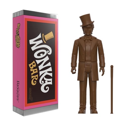 Super7 Willy Wonka & The Chocolate Factory Reaktionsfiguren - Willy Wonka in Wonka Bar Actionfigur von Super7