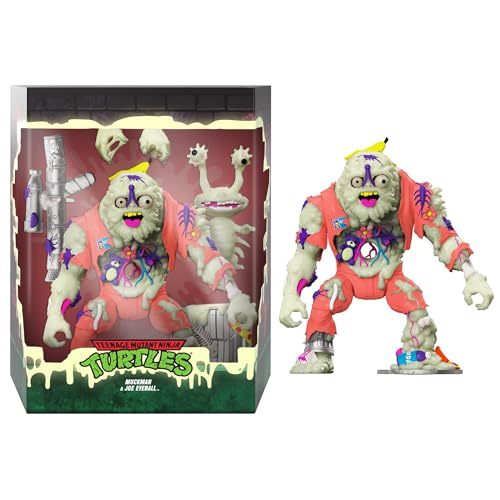 Teenage Mutant Ninja Turtles Ultimates Glow-in-The-Dark Muckman und Joe Eyeball 17,8 cm Actionfigur – NYCC Exclusive von Super7