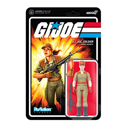 Unbekannt GI Joe W3A Female Soldier Pony M16 Pink Reaction FIG von Super7