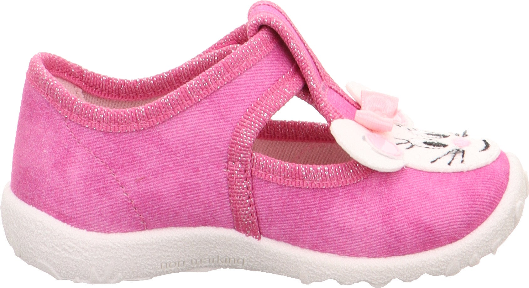 Superfit Spotty Pantoffeln, Rosa, 20 von Superfit