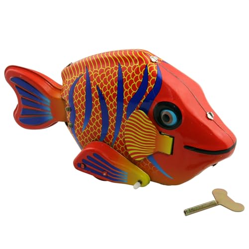 Superfreak Blechtier - Blechspielzeug - Tiere aus Blech Bunter Fisch - Happy Fish von Superfreak