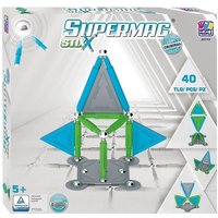 Supermag 60743 - Supermag Stix Magnetspielzeug, 40 Teile von Supermag