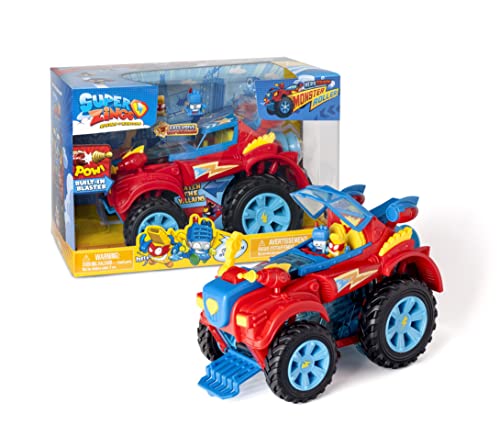 SUPERTHINGS RIVALS OF KABOOM Superzings PSZSD112IN00 - Hero Monsterroller-Truck mit 2 exklusiven SuperZings-Helden von SUPERTHINGS RIVALS OF KABOOM