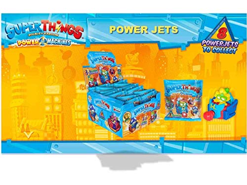 SUPERZINGS 184241 POWERJETS SUPERTHINGS Power Machines Puppen und Actionfiguren, Mehrfarbig von SUPERTHINGS RIVALS OF KABOOM