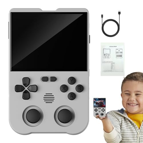 Retro-Handheld | Retro-Spielekonsole mit 3000-mAh-Akku | 3,5-Zoll-Touchscreen, Spielekonsolen, unterstützt mehrere Emulatoren, Emulator-Handheld für Jungen Suphyee von Suphyee