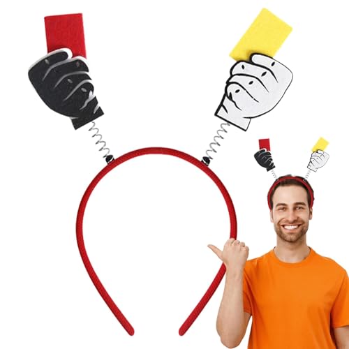 Suphyee Cheer-Stirnband, Fußball-Headbopper - Head Bopper Game Day Haarband Haarschmuck | Auffällige Jubel-Requisiten, Kopfbedeckungsdekorationszubehör für Fußballspiele 2024 und Mottopartys von Suphyee