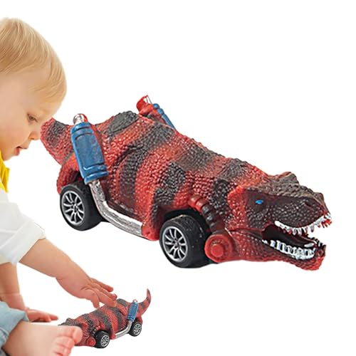 Suphyee Dino-Autos, Dinosaurier-Autospielzeug | Zurückziehendes Tierautospielzeug | Kleines Dinosaurierspielzeug für Kinder, Tierautos zum Zurückziehen, Spielzeug für im Alter von bis zu 5 Jahren, von Suphyee