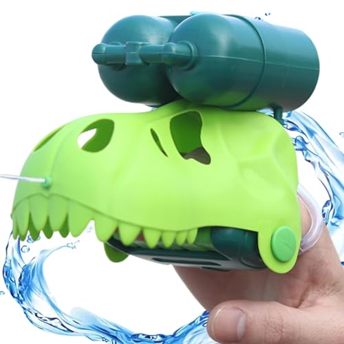 Suphyee Dino-Wasserspritzer, Tier-Wasserspritzer | Sommer-Wasser-Shooter | Wasserspielzeug für Kleinkinder im Freien, Strand, Wasserspritzen, Poolspiele, Einweichspielzeug für im Alter von 3–5 Jahren von Suphyee