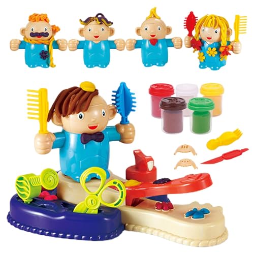 Suphyee Farbiges Plastilin-Set, Teig-Spielwerkzeug-Set | Buntes Form-Ton-Aktivitätsset, Teig-Spielgeräte-Set - Niedliches, lustiges Spielküchenzubehör, Modellierteig-Spielspielzeug für Kinder von Suphyee