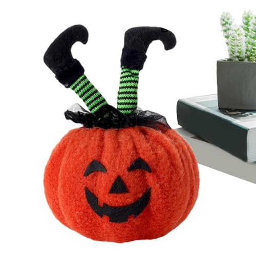 Suphyee Halloween-Plüsch,-Plüsch, Weiches Kissen mit Hexenfüßen, Dekoration für Halloween-Thanksgiving-Party, Gemüsespielzeug für Kinder von Suphyee