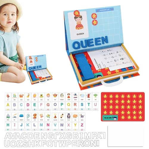 Suphyee Lernbuch, Vorschul-Lernbuch - Aktivitätentafel für Kinder - Kindergarten-Lernaktivitäten-Spielzeug, Vorschul-Lernaktivitäten-Buch, kognitive Kinderaktivitäten-Tafel für von Suphyee